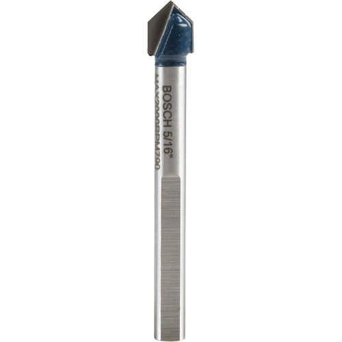 Glass & Tile Bit, 5/16", Carbide R.M.G. Prévention