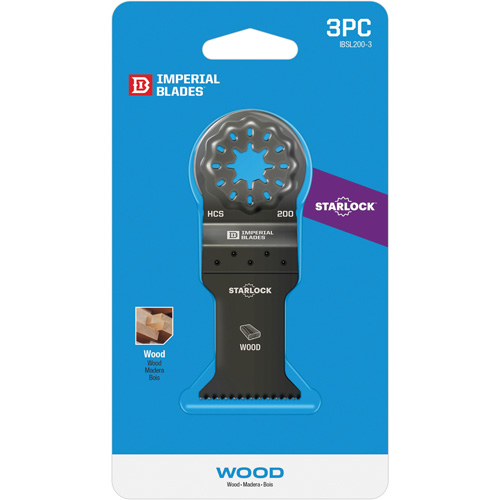 Starlock 1-3/8" Standard Wood Blades R.M.G. Prévention