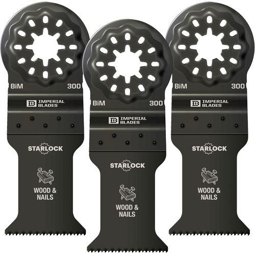 Starlock 1-3/8" Standard Wood & Nails Blades R.M.G. Prévention
