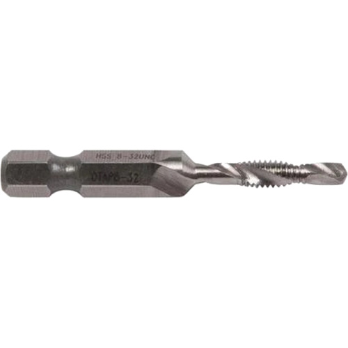Drill/Tap Bit, #8, High Speed Steel R.M.G. Prévention