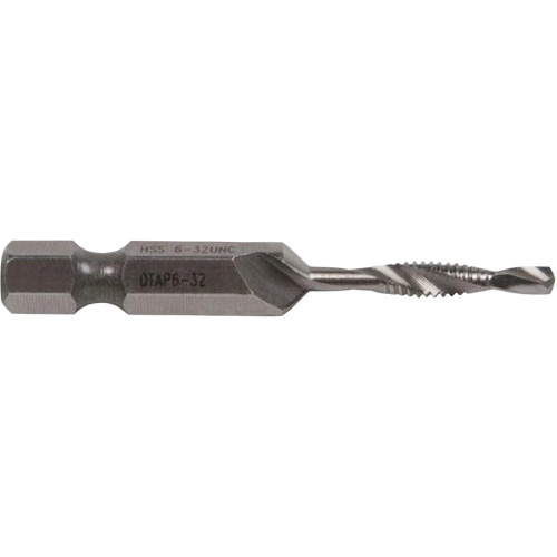 Drill/Tap Bit, #6, High Speed Steel R.M.G. Prévention