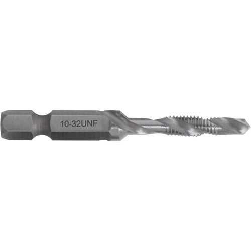 Drill/Tap Bit, #10, High Speed Steel R.M.G. Prévention