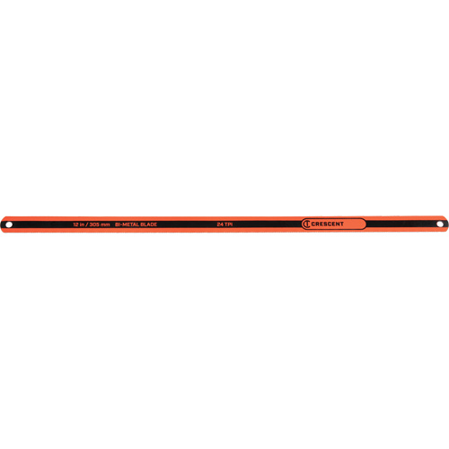 Lames de rechange pour scie &agrave; m&eacute;taux, Bim&eacute;tal, 12" lo, 24 dents par pouce R.M.G. Prévention