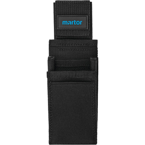 &eacute;tui en nylon pour couteau avec agrafe, Porte-couteau, Nylon, 2 Poches R.M.G. Prévention