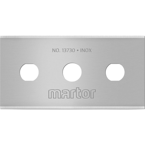Stainless Steel Industrial Blade with Square Ends, Single Style R.M.G. Prévention