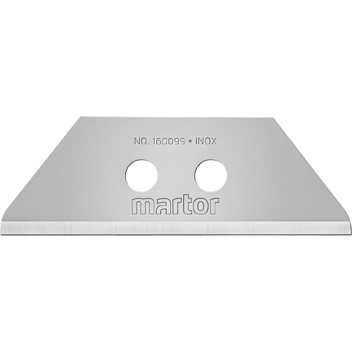 AllFit Stainless Steel Blunt Tip Trapezoid Blade, Single Style R.M.G. Prévention