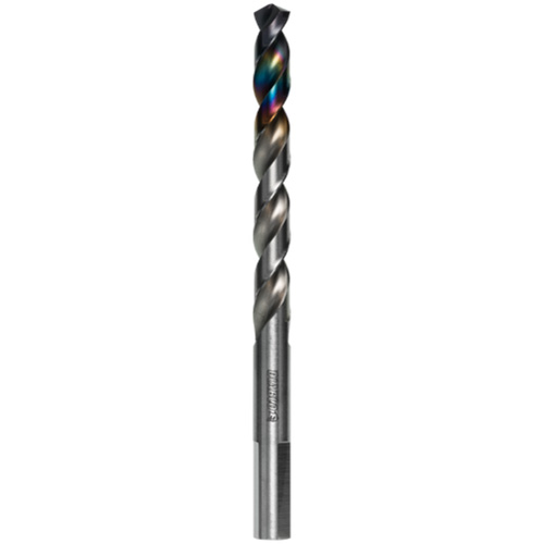 Metal Demon Drill Bit for Mild, Hardened and Stainless Steels, 21/64", 3" Flute, 130° Point R.M.G. Prévention