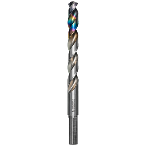 Metal Demon Drill Bit for Mild, Hardened and Stainless Steels, 25/64", 3-2/5" Flute, 130° Point R.M.G. Prévention