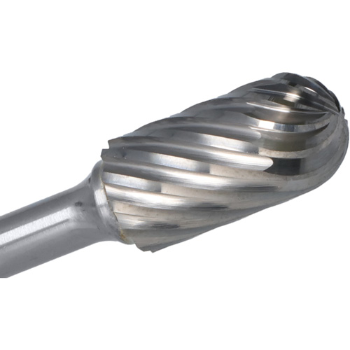 1847 Cylindrical Ball Nose Burr, SC-3, 3/8" Dia., 3/4" Depth of Cut R.M.G. Prévention