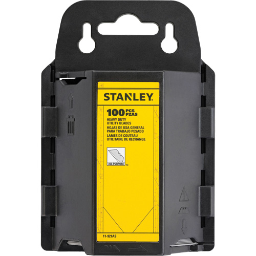 Heavy-Duty Utility Blades with Dispenser, Single Style R.M.G. Prévention