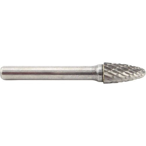 Tree Shape Radius End Carbide Shipyard Bur, SF-3, 3/8" Dia., 3/4" Depth of Cut R.M.G. Prévention