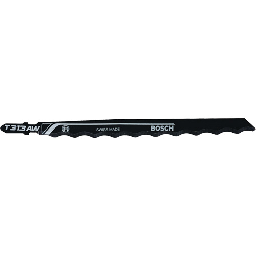 Lame de scie sauteuse Knife Edge pour mat&eacute;riaux tendres, Acier &agrave; haute teneur en carbone, Tige en T, 6" lo R.M.G. Prévention