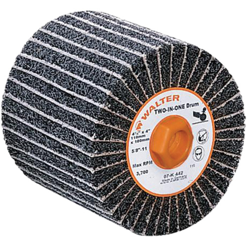 Tambour de finition Two-In-One, 4" la R.M.G. Prévention