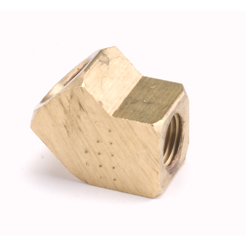 Pipe Elbows 45° Extruded, Brass, 1/4" R.M.G. Prévention