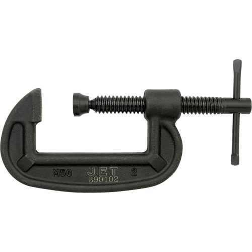 Heavy-Duty C-Clamp, 2" (50.8 mm) Capacity, 1" (25.4 mm) Throat Depth R.M.G. Prévention