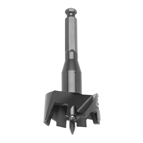 Foret standard &agrave; alimentation automatique robuste, 2-1/8", Longeur de 4-1/2", Tige 7/16" hexagonal R.M.G. Prévention
