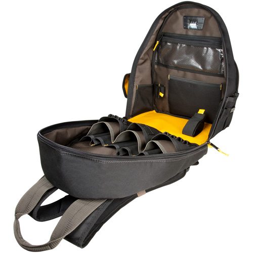 Techgear 53-Pocket Tool Backpack, 16" L x 13-1/4" W, Black, Polyester R.M.G. Prévention