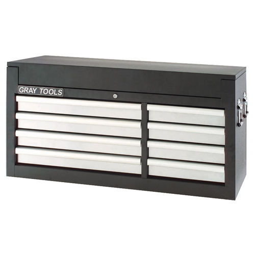 Coffre sup&eacute;rieur - 8 tiroirs, 41-1/2" la, 8 tiroirs, Noir R.M.G. Prévention