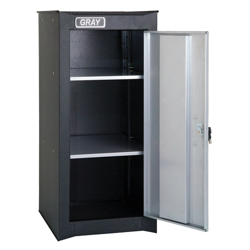 Armoire compl&eacute;mentaire, 2 tiroirs, 14-3/4" la x 18" p x 33-3/4" h, Noir R.M.G. Prévention