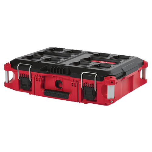 Packout Tool Box, 22" x 16" x 7", Black/Red R.M.G. Prévention