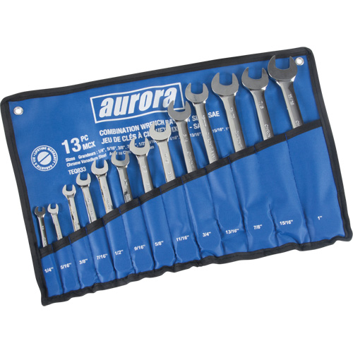 Fixed Head Wrench Set, 13 Pieces, Imperial R.M.G. Prévention