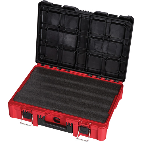 Coffre &agrave; outils avec partitions ajustables Packout, 20-7/10" x 15-1/5" x 6-1/5", Noir/Rouge R.M.G. Prévention