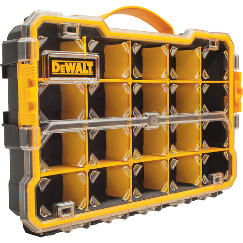 Organisateur avec compartiments PRO, 11" la x 17-5/8" p x 2-7/8" h, Noir/Jaune R.M.G. Prévention