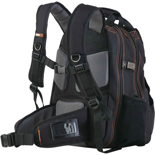 Arsenal&reg; 5843 Tool Backpack, 13-1/2" L x 8-1/2" W, Black, Polyester R.M.G. Prévention