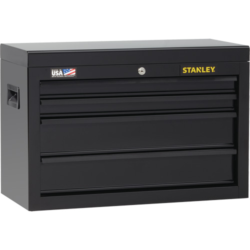 100 Series Tool Chest, 26" W, 4 Drawers, Black R.M.G. Prévention
