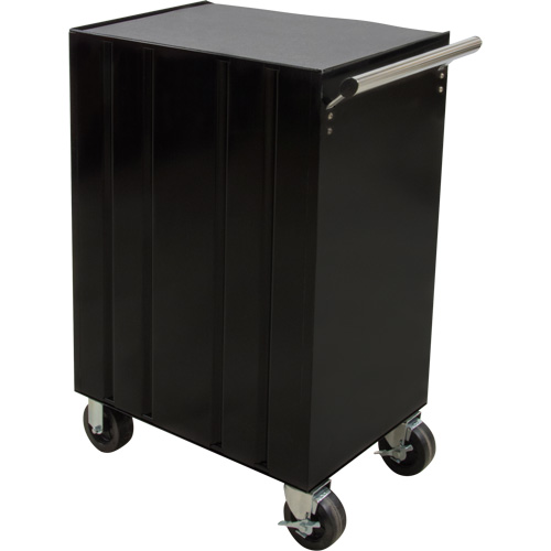 Industrial Tool Cart, 7 Drawers, 27" W x 18-3/4" D x 39" H, Black R.M.G. Prévention