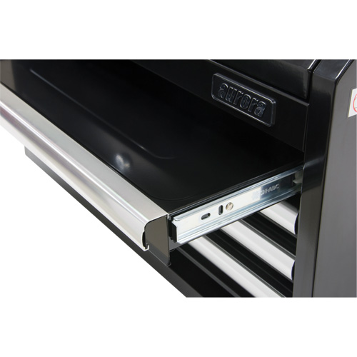 Industrial Tool Chest, 26" W, 4 Drawers, Black R.M.G. Prévention