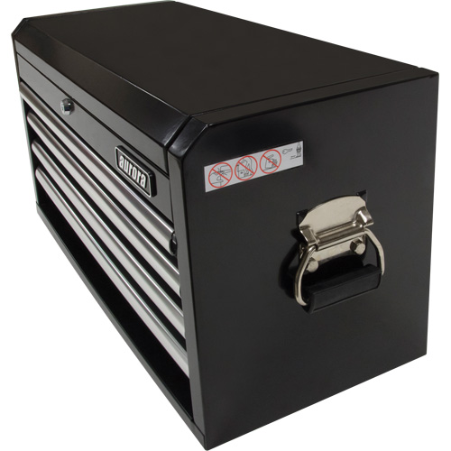 Industrial Tool Chest, 26" W, 4 Drawers, Black R.M.G. Prévention