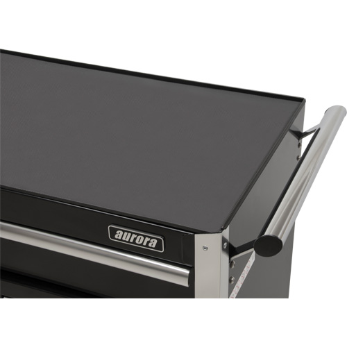 Industrial Tool Cart, 11 Drawers, 41" W x 18-3/4" D x 39-1/3" H, Black R.M.G. Prévention