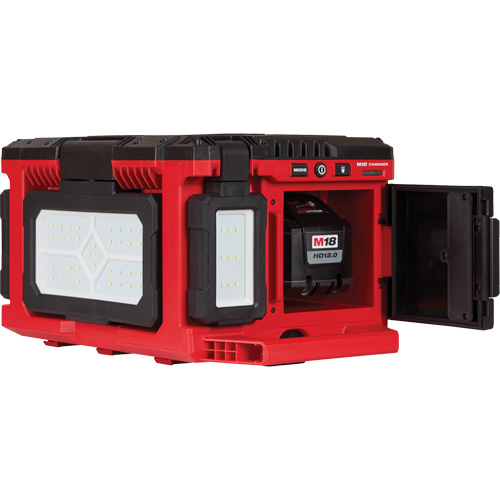Lampe/chargeur M18 Packout, DEL, 3000 lumens R.M.G. Prévention