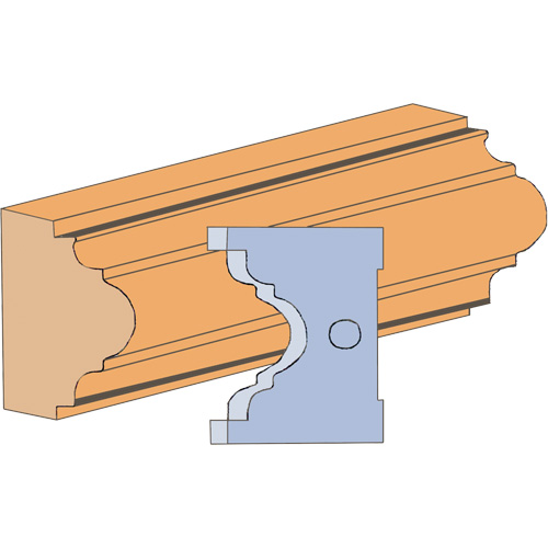 Fancy Cove Moulding Cutter Set R.M.G. Prévention