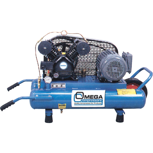 Contractor Series Air Compressors, Electric, 6.6 Gal. (8 US Gal), 125 PSI, 115/1 V R.M.G. Prévention