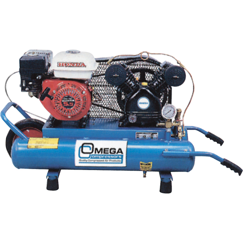 Contractor Series Air Compressors, Gas, 6.6 Gal. (8 US Gal), 125 PSI R.M.G. Prévention