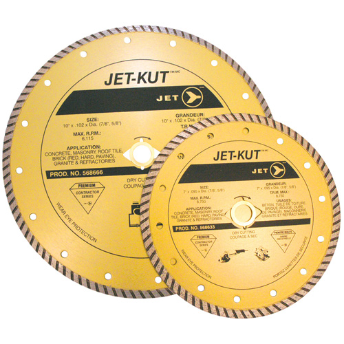 Lame diamant Turbo de premi&egrave;re qualit&eacute; JET-KUT R.M.G. Prévention