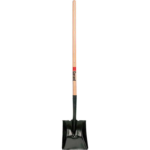 Square Point Shovel, Wood, Tempered Steel Blade, Straight Handle, 42" Long R.M.G. Prévention