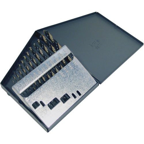 CLE-FORCE Drill Sets, 13 Pieces, High Speed Steel R.M.G. Prévention