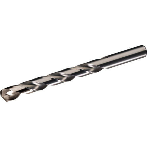 Jobber Length Drill Bits, High Speed Steel, A, 3-7/8" L, 2-5/8" Flute, 118° Point Angle R.M.G. Prévention