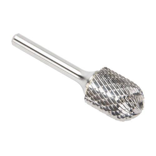 CLEVELAND Solid Carbide Burrs - Cylinder Shape with Ball Nose, SC-7, 3/4" Dia., 25.4 mm Depth of Cut R.M.G. Prévention
