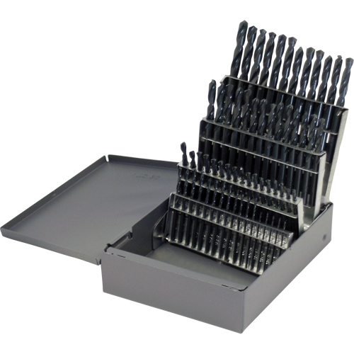 Drill Sets, 60 Pieces, High Speed Steel R.M.G. Prévention