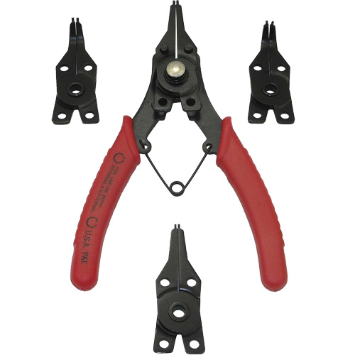 SRP-1S Convertible Snap Ring Plier Set, 5 Pieces R.M.G. Prévention