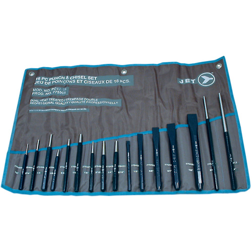 PC16-1S Punch & Chisel Set, 16 Pieces R.M.G. Prévention