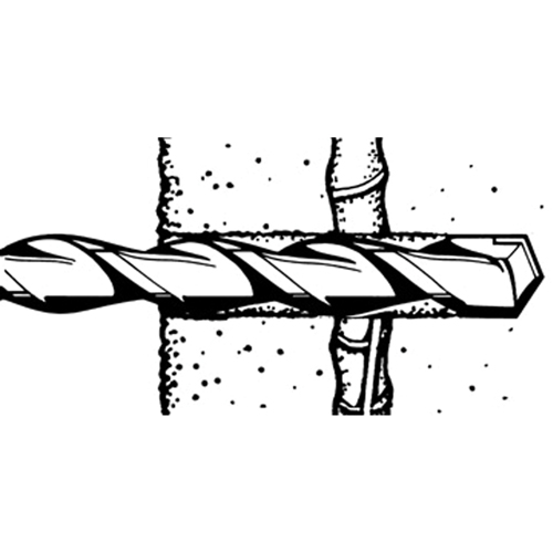 Coupe-barres d'armature rotatifs, 3/8", Tige SDS-Plus, Carbure R.M.G. Prévention