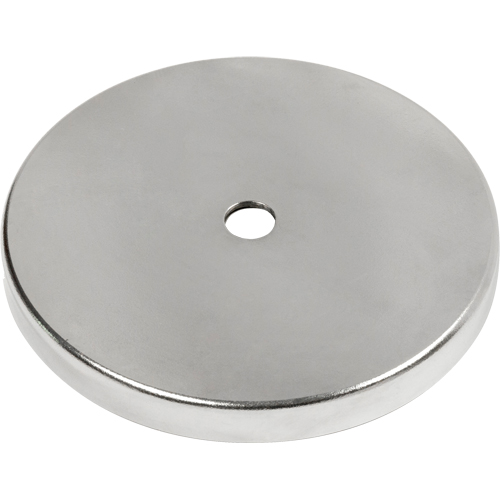 Aimants ronds &agrave; profil bas, dia. 2,03", Force de 47,5 lb R.M.G. Prévention