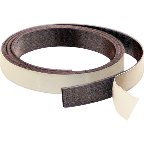 Magnetic Strips, 100' L x 1/2" W, 1/16" Thickness, Strength of 3 lbs. per Lin. Ft. R.M.G. Prévention