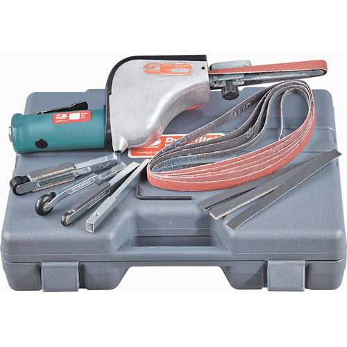 Ponceuses &agrave; ruban Dynafile, 1/8" - 1/2", 1/4" NPTF R.M.G. Prévention