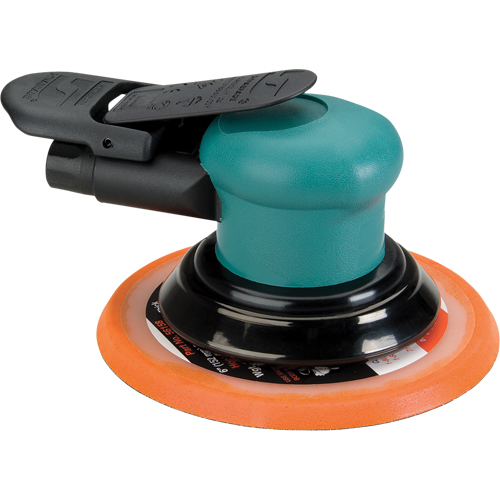 Ponceuses &agrave; orbite al&eacute;atoire 6" sans aspirateur Dynorbital-Spirit, Dia 6", Entr&eacute;e 1/4" NPT, 12 000 Tr/min R.M.G. Prévention
